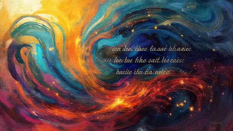 It’s a visually rich, layered artwork