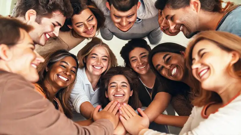 A supportive community radiated warmth and trust