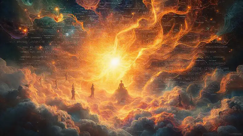 Surreal visuals evoke a luminous dream
